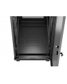 Szafa instalacyjna Rack Lanberg 19'' 32U 600x1000 czarna drzwi perforowane LCD (flat pack) - nr 12
