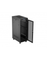 Szafa instalacyjna Rack Lanberg 19'' 32U 600x1000 czarna drzwi perforowane LCD (flat pack) - nr 7