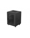 Szafa inastalacyjna rack Lanberg 19'' 15U 600x600 czarna drzwi perforowane (flat pack) - nr 13
