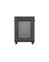 Szafa inastalacyjna rack Lanberg 19'' 15U 600x600 czarna drzwi perforowane (flat pack) - nr 5