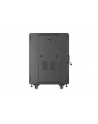 Szafa inastalacyjna rack Lanberg 19'' 15U 600x600 czarna drzwi perforowane (flat pack) - nr 7