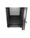 Szafa instalacyjna Rack Lanberg stojąca 19'' 32U 600x600 czarna (flat pack) - nr 2