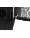 Szafa instalacyjna Rack Lanberg stojąca 19'' 32U 600x600 czarna (flat pack) - nr 3