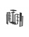 Szafa instalacyjna Rack Lanberg stojąca 19'' 32U 600x600 czarna (flat pack) - nr 5