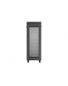 Szafa instalacyjna Rack Lanberg stojąca 19'' 32U 600x800 czarna drzwi perforowane LCD (flat pack) - nr 10