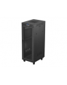 Szafa instalacyjna Rack Lanberg stojąca 19'' 32U 600x800 czarna drzwi perforowane LCD (flat pack) - nr 15