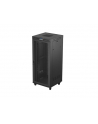 Szafa instalacyjna Rack Lanberg stojąca 19'' 37U 800x800 czarna drzwi performowane LCD (flat pack) - nr 1