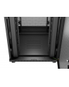Szafa instalacyjna Rack Lanberg stojąca 19'' 37U 800x800 czarna drzwi performowane LCD (flat pack) - nr 2