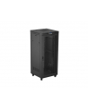 Szafa instalacyjna Rack Lanberg stojąca 19'' 37U 800x800 czarna drzwi performowane LCD (flat pack) - nr 8
