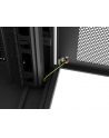 Szafa instalacyjna Rack Lanberg stojąca 19'' 47U 800x800 czarna drzwi perforomowane LCD (flat pack) - nr 3