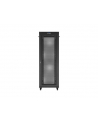 Szafa instalacyjna Rack Lanberg stojąca 19'' 47U 800x800 czarna drzwi perforomowane LCD (flat pack) - nr 7