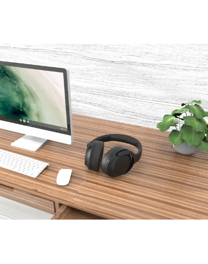 GEMBIRD Słuchawki stereofoniczne Bluetooth z aktywną redukcją szumów kolor czarny główny