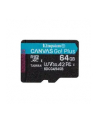 KINGSTON 64GB microSDXC Canvas Go Plus Gen4 200R A2 U3 Single Pack w/o ADP - nr 7