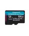 KINGSTON 64GB microSDXC Canvas Go Plus Gen4 200R A2 U3 Single Pack w/o ADP - nr 8