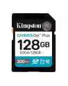 KINGSTON 128GB SDXC Canvas Go Plus Gen4 200MB/s C10 UHS-I U3 V30 - nr 17