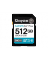 KINGSTON 512GB SDXC Canvas Go Plus Gen4 200MB/s C10 UHS-I U3 V30 - nr 13