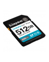 KINGSTON 512GB SDXC Canvas Go Plus Gen4 200MB/s C10 UHS-I U3 V30 - nr 21