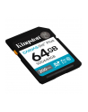 KINGSTON 64GB SDXC Canvas Go Plus Gen4 200MB/s C10 UHS-I U3 V30 - nr 21