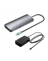 I-TEC USB-C Metal NanoDock 2xHDMI 1xUSB-C Video 1xGLAN 1xAudio/Mic 1xSD/microSD 1xUSB 3.2 3xUSB-C 3.2 Gen2 2xUSB 2.0 PD140W+charger - nr 3
