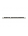 LANBERG Patch panel 24 port 1U 19 '' Kat.5e UTP z organizerem kablowym czarny - nr 3