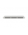 LANBERG Patch panel 24 port 1U 19 '' Kat.5e UTP z organizerem kablowym czarny - nr 4