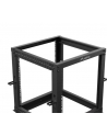 LANBERG Open rack 19 '' 12U 600x600-1100 regulowany czarny - nr 2