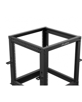 LANBERG Open rack 19 '' 12U 600x600-1100 regulowany czarny