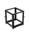 LANBERG Open rack 19 '' 12U 600x600-1100 regulowany czarny - nr 4