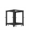LANBERG Open rack 19 '' 12U 600x600-1100 regulowany czarny - nr 8
