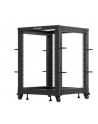 LANBERG Open rack 19 '' 15U 600x600-1100 regulowany czarny - nr 7