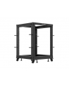 LANBERG Open rack 19 '' 15U 600x600-1100 regulowany czarny - nr 8
