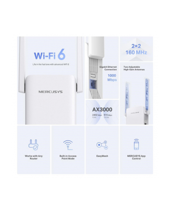 TP-LINK AX3000 Wi-Fi Range Extender