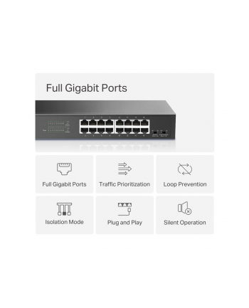 TP-LINK 16-Port Gigabit Desktop/Rackmount Switch