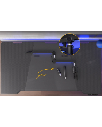 cooling.pl Uchwyt biurkowy na mikrofon Endorfy Broadcast Low Profile RGB Boom Arm (EY0A010)