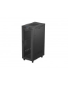 Szafa instalacyjna Rack Lanberg 19'' 32U 600x1000 czarna drzwi perforowane LCD (flat pack) - nr 1