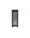 Szafa instalacyjna Rack Lanberg 19'' 32U 600x1000 czarna drzwi perforowane LCD (flat pack) - nr 5