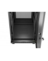 Szafa instalacyjna Rack Lanberg stojąca 19'' 32U 600x800 czarna drzwi perforowane LCD (flat pack) - nr 2