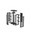 Szafa instalacyjna Rack Lanberg stojąca 19'' 32U 600x800 czarna drzwi perforowane LCD (flat pack) - nr 4
