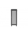 Szafa instalacyjna Rack Lanberg stojąca 19'' 32U 600x800 czarna drzwi perforowane LCD (flat pack) - nr 6
