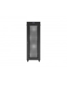 Szafa instalacyjna Rack Lanberg stojąca 19'' 47U 800x800 czarna drzwi perforomowane LCD (flat pack) - nr 7