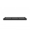 LANBERG Patch panel 24 port 1U 19 '' kat.6 UTP z organizerem kablowym czarny - nr 4