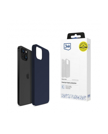 3mk pczerwonyection Etui na Apple iPhone 15 - 3mk Silicone Case Dark Navy
