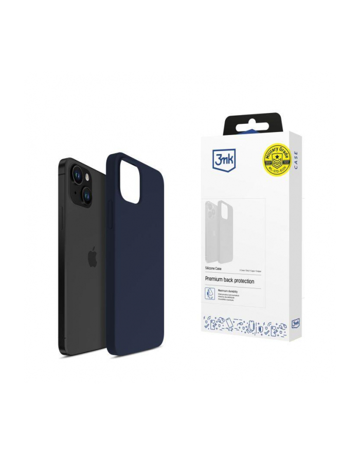 3mk pczerwonyection Etui na Apple iPhone 15 - 3mk Silicone Case Dark Navy główny