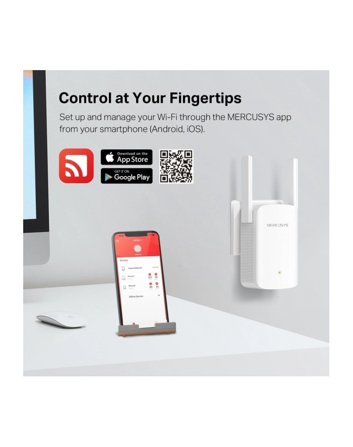 TP-LINK ME60X AX1500 Wi-Fi Range Extender 300 Mbps at 2.4 GHz + 1201 Mbps at 5 GHz główny