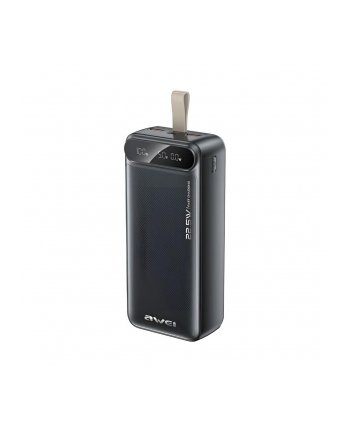 Powerbank Awei PA-12 30000mAh 22,5W 2xUSB-A 1xUSB-C 1xmicroUSB czarny