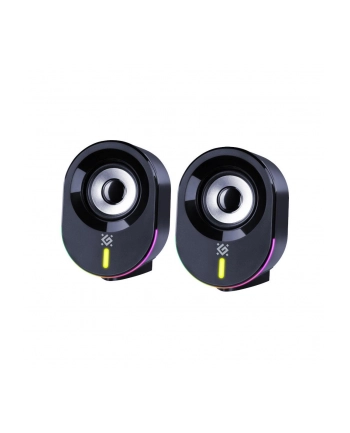 Głośniki Defender SOLAR 8 2.0 10W Bluetooth USB podświetlenie RGB
