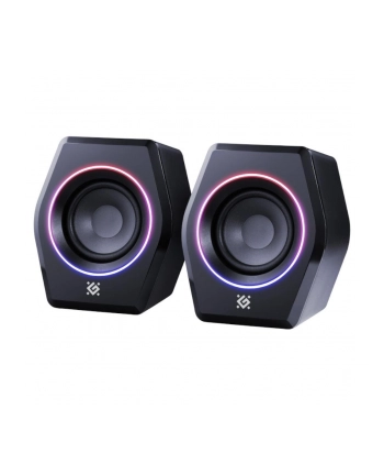 Głośniki Defender SOLAR 9 2.0 10W Bluetooth USB podświetlenie RGB