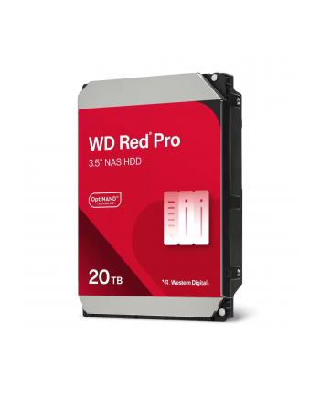 western digital Dysk WD Red Pro™ WD202KFGX 20TB 3,5'' 7200 512MB SATA III NAS