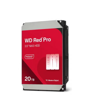 western digital Dysk WD Red Pro™ WD202KFGX 20TB 3,5'' 7200 512MB SATA III NAS