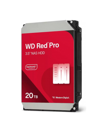 western digital Dysk WD Red Pro™ WD202KFGX 20TB 3,5'' 7200 512MB SATA III NAS